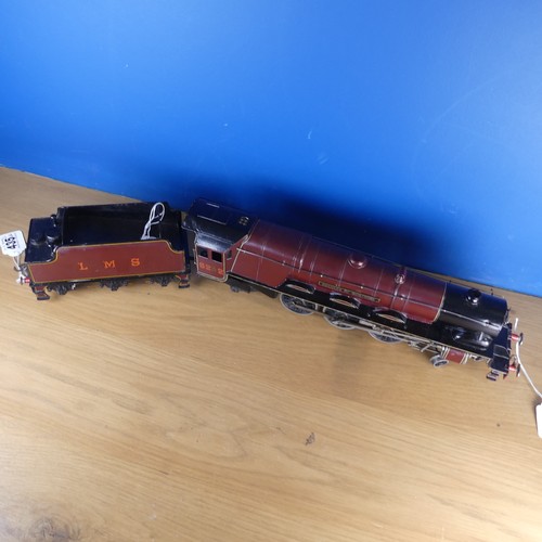 2 - Bassett-Lowke ‘0’ gauge 3-rail electric LMS 'Duchess of Montrose' 4-6-2 Locomotive and six-wheel Ten... 