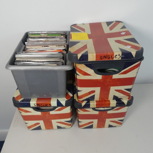 295 - Vinyl Records; A quantity of 7