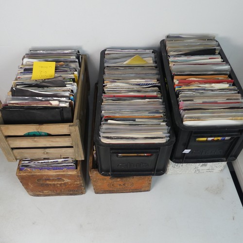 296 - Vinyl Records; A quantity of 7