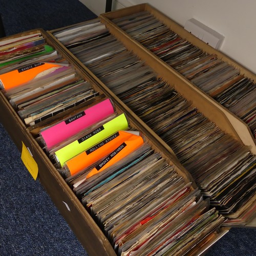 297 - Vinyl Records; A quantity of 7