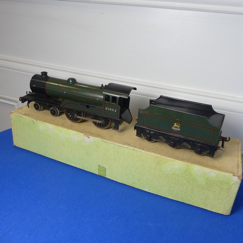 19A - Bassett-Lowke ‘0’ gauge 4-4-0 'Prince Charles’ Locomotive and six-wheel Tender, el... 