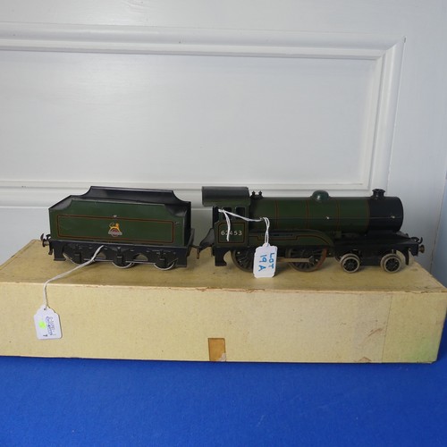 19A - Bassett-Lowke ‘0’ gauge 4-4-0 'Prince Charles’ Locomotive and six-wheel Tender, el... 