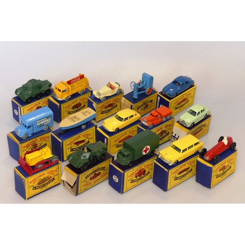 139 - Moko Lesney “Matchbox” Series, an impressive collection of eighty model vehicles, all boxed, compris... 