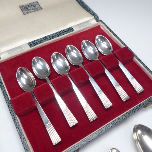 68 - Two early 19thC silver fiddle pattern Table Spoons, one Solomon Royes, 1820, the other Wil... 