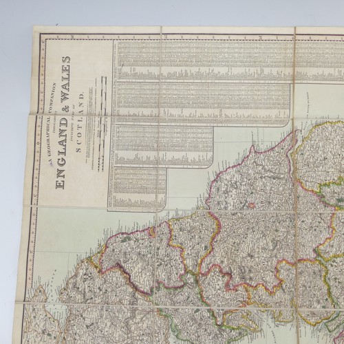 324 - 'A Geographical Companion throughout England & Wales including part of Scotland', engraved and p... 