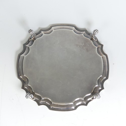 79 - An Elizabeth II silver Waiter, by William Adams Ltd., hallmarked Birmingham 1978, of shaped circular... 