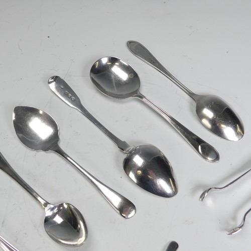 90 - A set of six George VI silver Coffee Spoons, by Barker Brothers Silver Ltd., hallmarked Birmingham 1... 