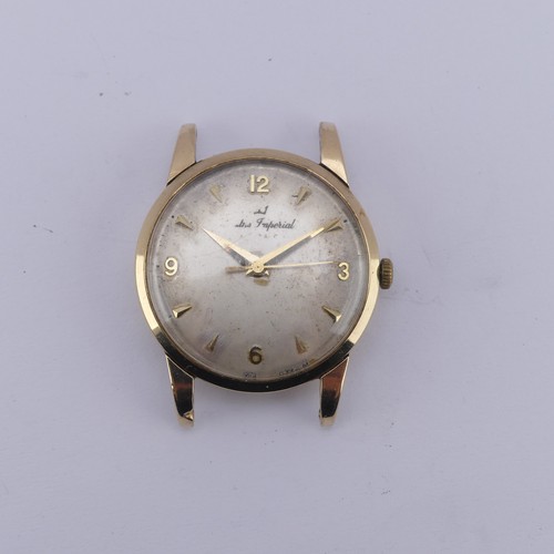 131 - A 9ct yellow gold Smiths Imperial Wristwatch, circa 1960's, the silvered dial with Arabic quarter ma... 