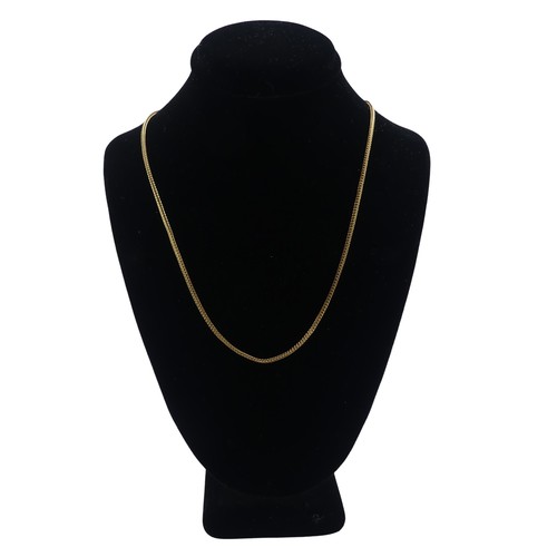 278 - An 18ct yellow gold snakelink Chain, 60cm long, 7g.