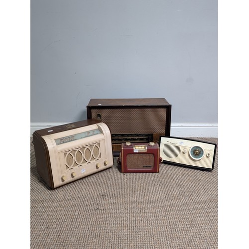 360 - A vintage Cossor Melody Master Model 523 Radio, together with a vintage 'His Masters Voice' Radio, m... 