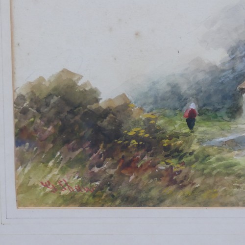 233 - George Shaw (1843-1915), Rural landscapes, watercolour, a pair, signed 