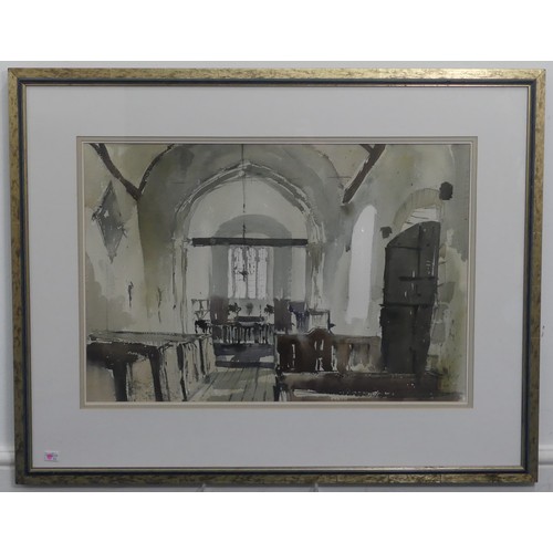 266 - John Hoar (British, b.1947), Honeychurch, Devon, a pair, watercolour, signed and inscribed lower lef... 