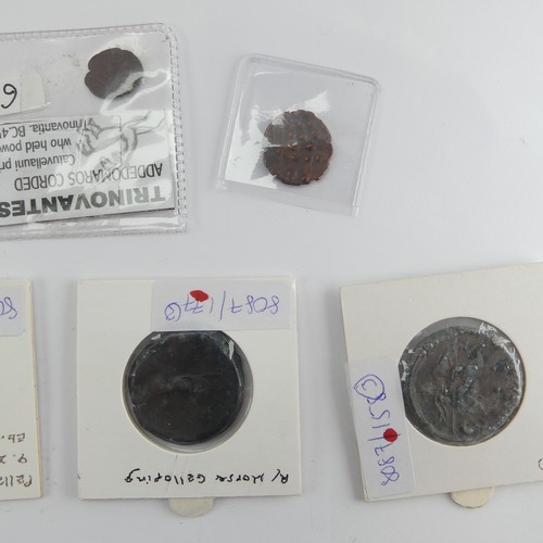 188 - Antiquarian Coins; A quantity of late Roman Republic period Coins, including A Sextus Pompey bronze ... 