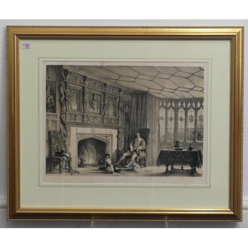 287 - After Joseph Nash (British, 1809-1878), a pair of monochrome lithographs, 