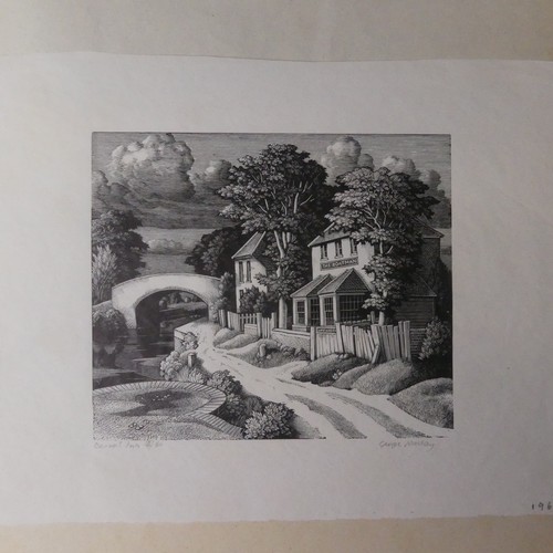 219 - George Mackley RE (1900-1983) Three limited edition wood engravings, each signed by the artist in pe... 