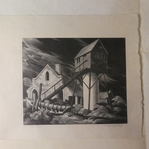 219 - George Mackley RE (1900-1983) Three limited edition wood engravings, each signed by the artist in pe... 