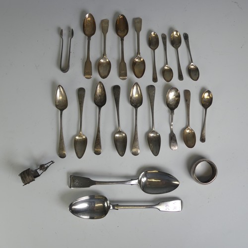 34 - A set six George V silver Grapefruit Spoons, by William Bruford & Son Ltd., hallmarked London 19... 