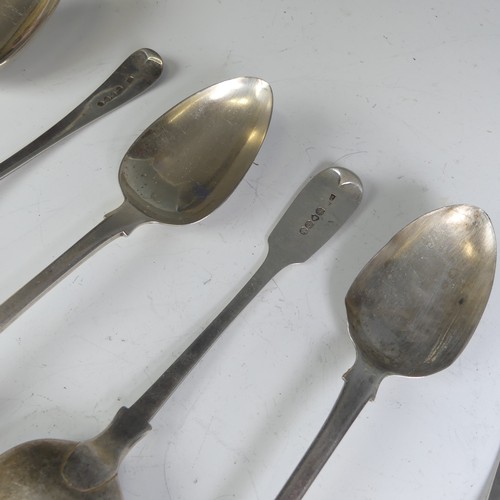 47 - A pair of George III silver Table Spoons, by Peter, Ann & William Bateman, hallmarked London 180... 