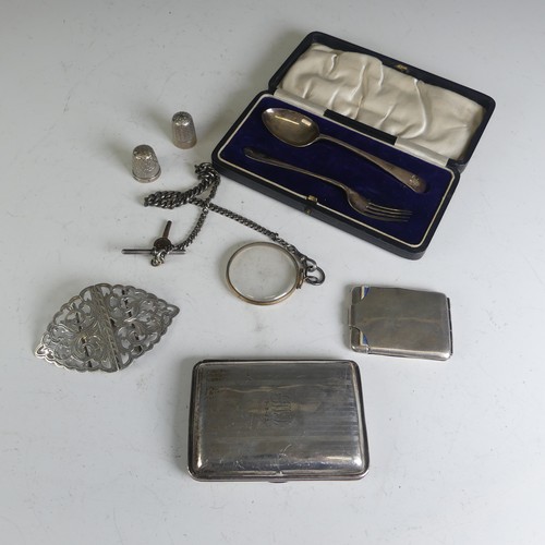 75 - A George V silver Nurse's Buckle, by C E Williams, hallmarked Birmingham 1910, with foliate pie... 