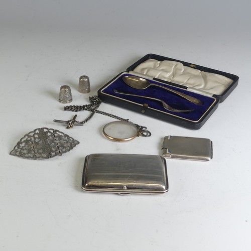 75 - A George V silver Nurse's Buckle, by C E Williams, hallmarked Birmingham 1910, with foliate pie... 