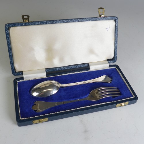 72 - A matched Elizabeth II silver Christening Set, hallmarked Sheffield 1967/73, the trefid spoon and fo... 