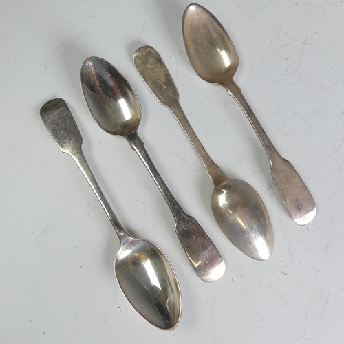 91 - A cased set of six George V silver seal top Coffee Spoons, by Duncan & Scobbie, hallmarked Sheff... 