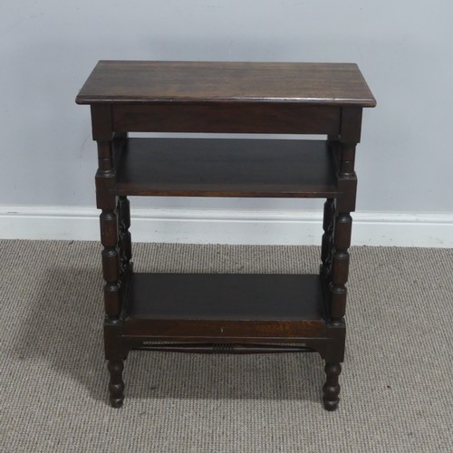 517 - An Arts and Crafts oak reading Table/Lectern, probably by Liberty & co and designed by Leonard W... 