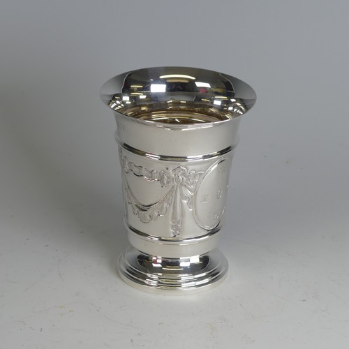 92 - A limited edition Elizabeth II Silver Jubilee commemorative Britannia silver Beaker, by S J Ros... 