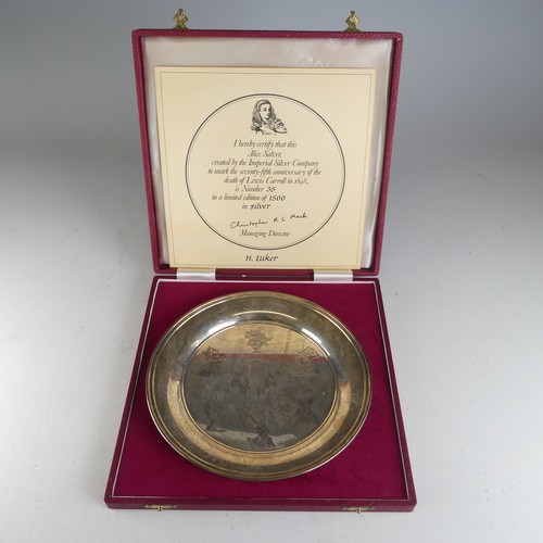 105 - An Elizabeth II silver limited edition 'Alice Salver', by Roberts & Dore Ltd., hallmarked L... 