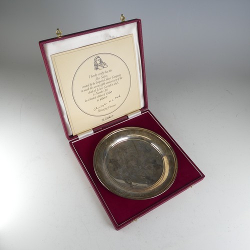 105 - An Elizabeth II silver limited edition 'Alice Salver', by Roberts & Dore Ltd., hallmarked L... 