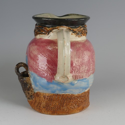 45 - A Clevedon pottery Character Jug, probably William Fishley Holland (1888-1971) modelled as a fisher ... 