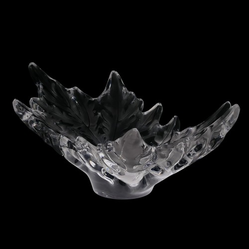 97 - A Lalique 'Champs-Élysées' clear and frosted glass Centrepiece, designed in 1951 by Marc Lalique, th... 