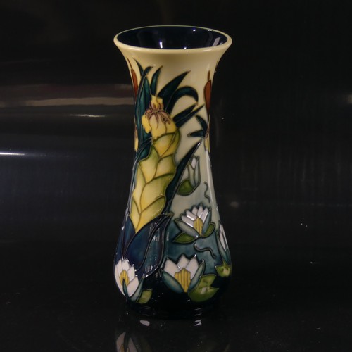 106 - A Moorcroft 'Lamia' pattern Vase, of waisted form, impressed and signed marks to base, Rachel Bishop... 