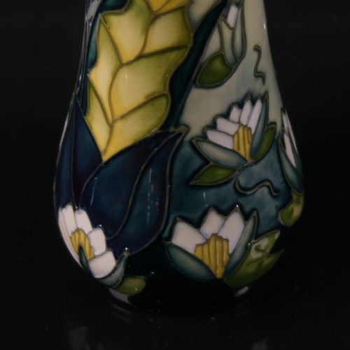 106 - A Moorcroft 'Lamia' pattern Vase, of waisted form, impressed and signed marks to base, Rachel Bishop... 