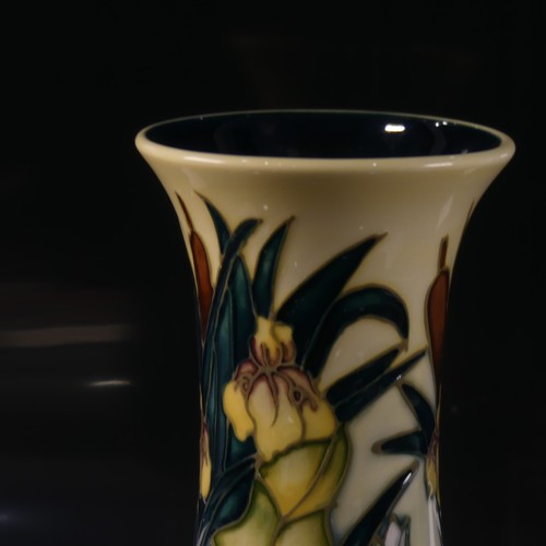 106 - A Moorcroft 'Lamia' pattern Vase, of waisted form, impressed and signed marks to base, Rachel Bishop... 