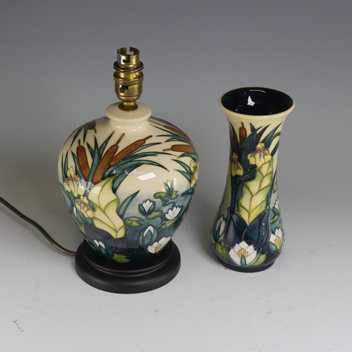 106 - A Moorcroft 'Lamia' pattern Vase, of waisted form, impressed and signed marks to base, Rachel Bishop... 