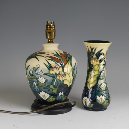 106 - A Moorcroft 'Lamia' pattern Vase, of waisted form, impressed and signed marks to base, Rachel Bishop... 