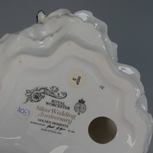 124 - A limited edition Royal Worcester 'Young Welshman', with box and certificate of authenticity, also R... 