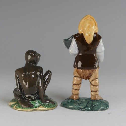 125 - A Royal Doulton Middle Earth figure of Gollum, HN2913, together with a Royal Doulton Middle Earth fi... 