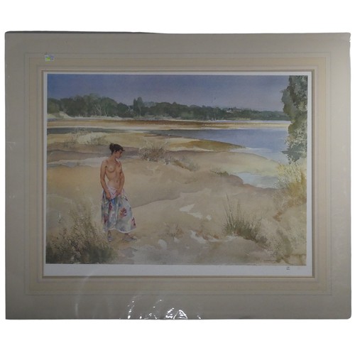 220 - Sir William Russell Flint RA (Scottish, 1880-1969), ‘The Interlude’, limited edition colour print, p... 