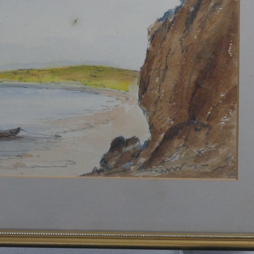 235 - John Glendall (1789-1865), View near Exmouth, pencil and watercolour, 17cm x 26cm, together with Geo... 