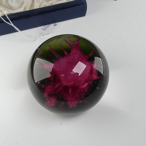 146 - A small quantity of limited edition Caithness glass Paperweights, to include 'Coral Damson' (495/500... 