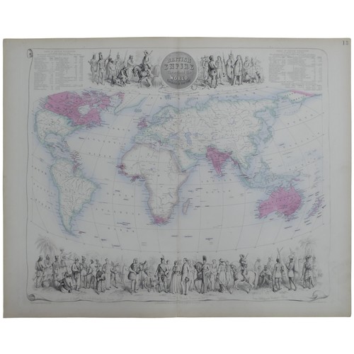 11 - Bartholomew (J.); 'British Empire throughout the World, exhibited in One View', published A.Fullarto... 