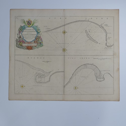 34 - Carington Bowles (Publisher); 'Bowles's new Topographical Chart of the English Channel....', 495mm x... 