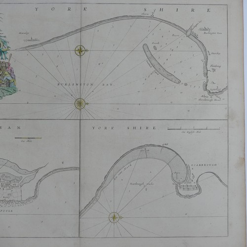 34 - Carington Bowles (Publisher); 'Bowles's new Topographical Chart of the English Channel....', 495mm x... 