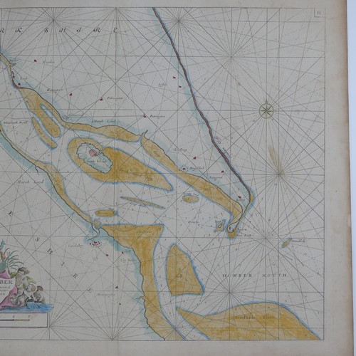 34 - Carington Bowles (Publisher); 'Bowles's new Topographical Chart of the English Channel....', 495mm x... 