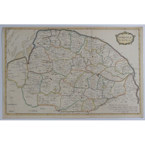 40 - British County Maps; Jansson (Joannes, Dutch, 1588-1664, also known as Janssonius); 'Lincolnia Comit... 