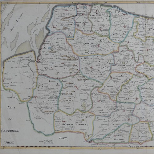 40 - British County Maps; Jansson (Joannes, Dutch, 1588-1664, also known as Janssonius); 'Lincolnia Comit... 