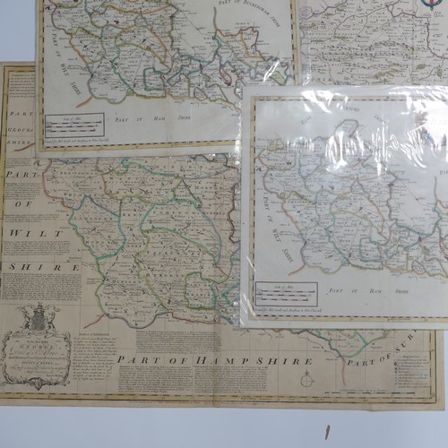 26 - Speed (John, (1552-1629); 'Barkshire Described'; a double page engraved map of the county with view ... 