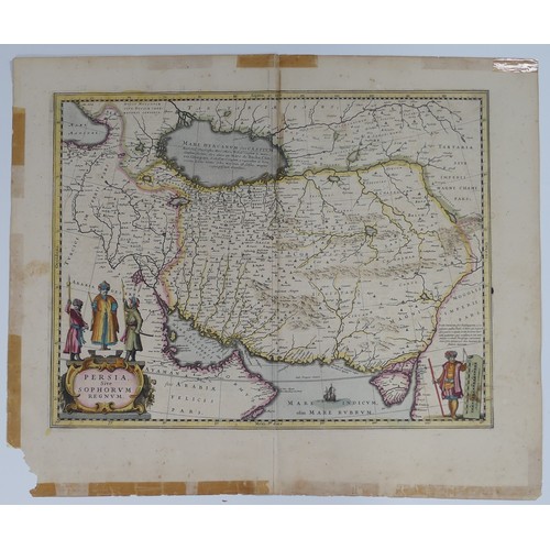 3 - Jansson (Joannes, Dutch, 1588-1664, also known as Janssonius) 'Persia, Sive Sophorum Regnum.' A mid-... 